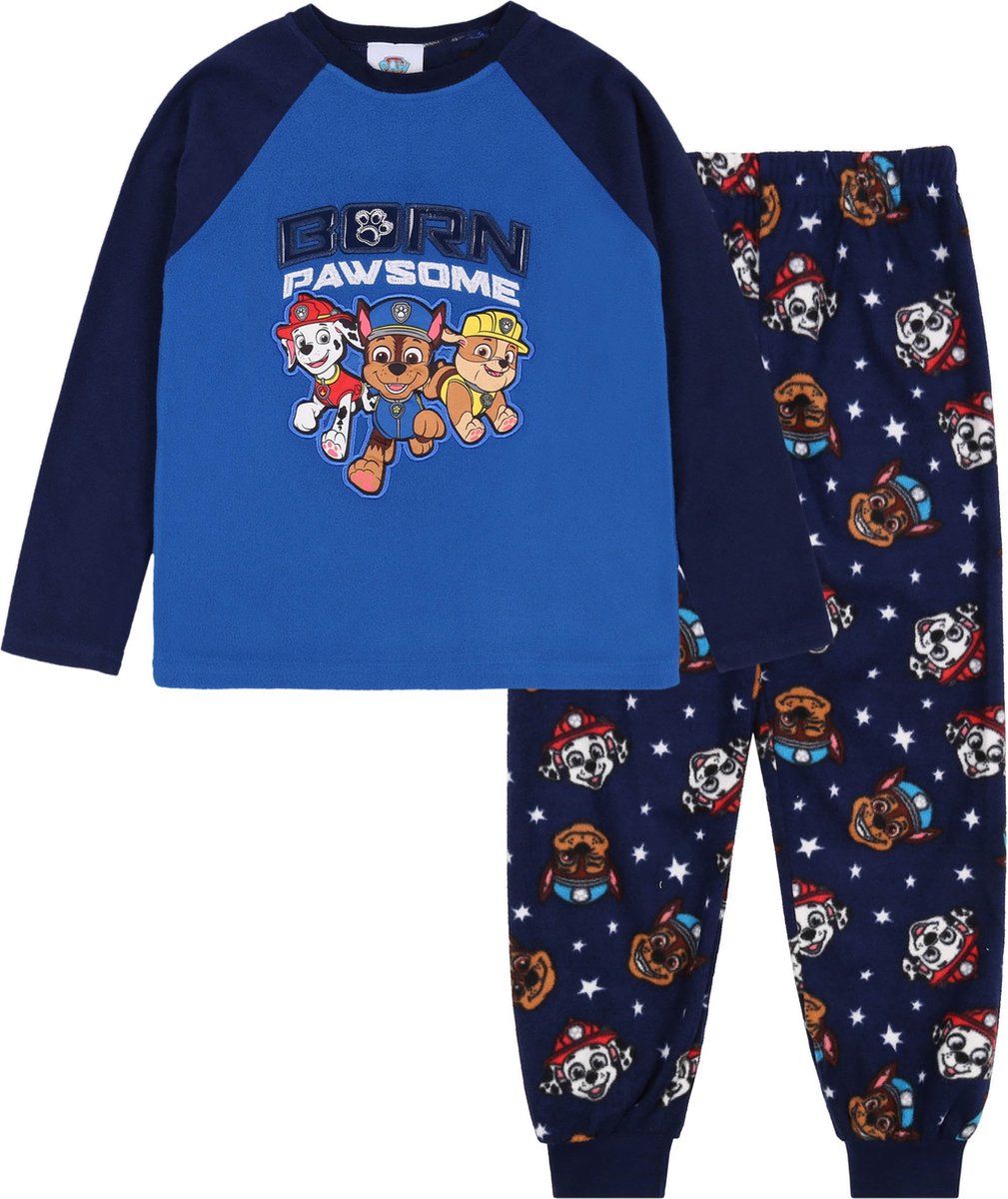 Pyjama Paw Patrol Puppy Love - Haut Et Bas Roses - Taille 18 Mois à 5 Ans - License Officielle