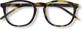 Noci Eyewear RRCD030 gerecyclede leesbril +2.50 - Glanzend tortoise - incl. opbergzakje