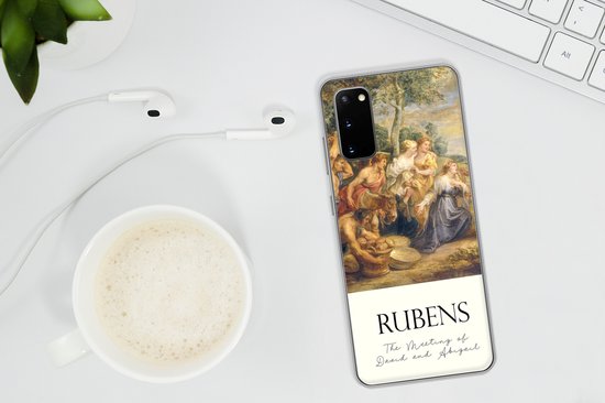 Coque Samsung Galaxy S20 - Rubens - Art - La rencontre de David et Abigail - Siliconen Phone Case