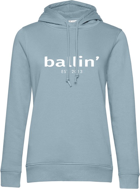 Dames Hoodies met Ballin Est. 2013 Wmn Hoodie Print - Blauw - Maat XL