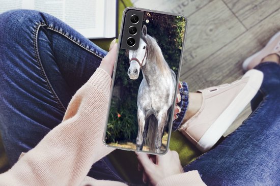 Coque Samsung Galaxy S21 FE - Cheval - Licol - Nature - Coque de téléphone en Siliconen