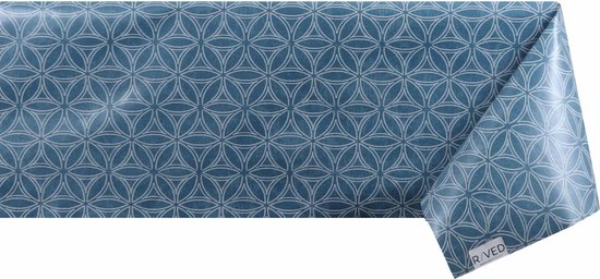 Toile cirée Motif Mandala Design Blauw 140 cm x 50 cm - PVC - Lavable |  bol.com