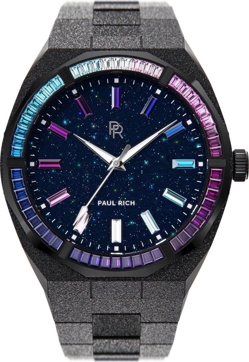 Paul Rich Frosted Astral Aura Black AA01 horloge 45 mm