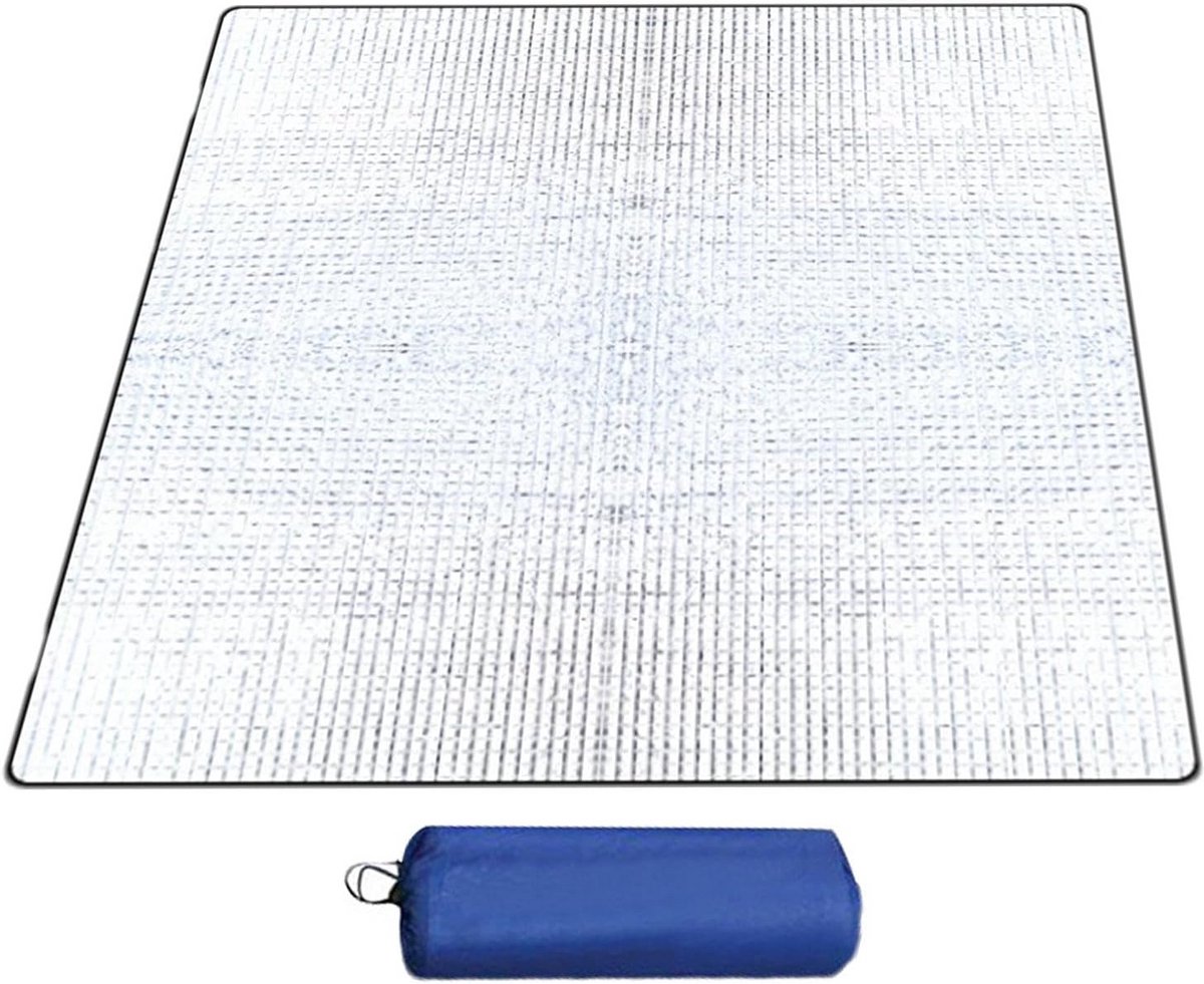 Isolerende Campingmat 200x200 cm - Vloermat met Aluminiumfolie voor Warmte en Comfort