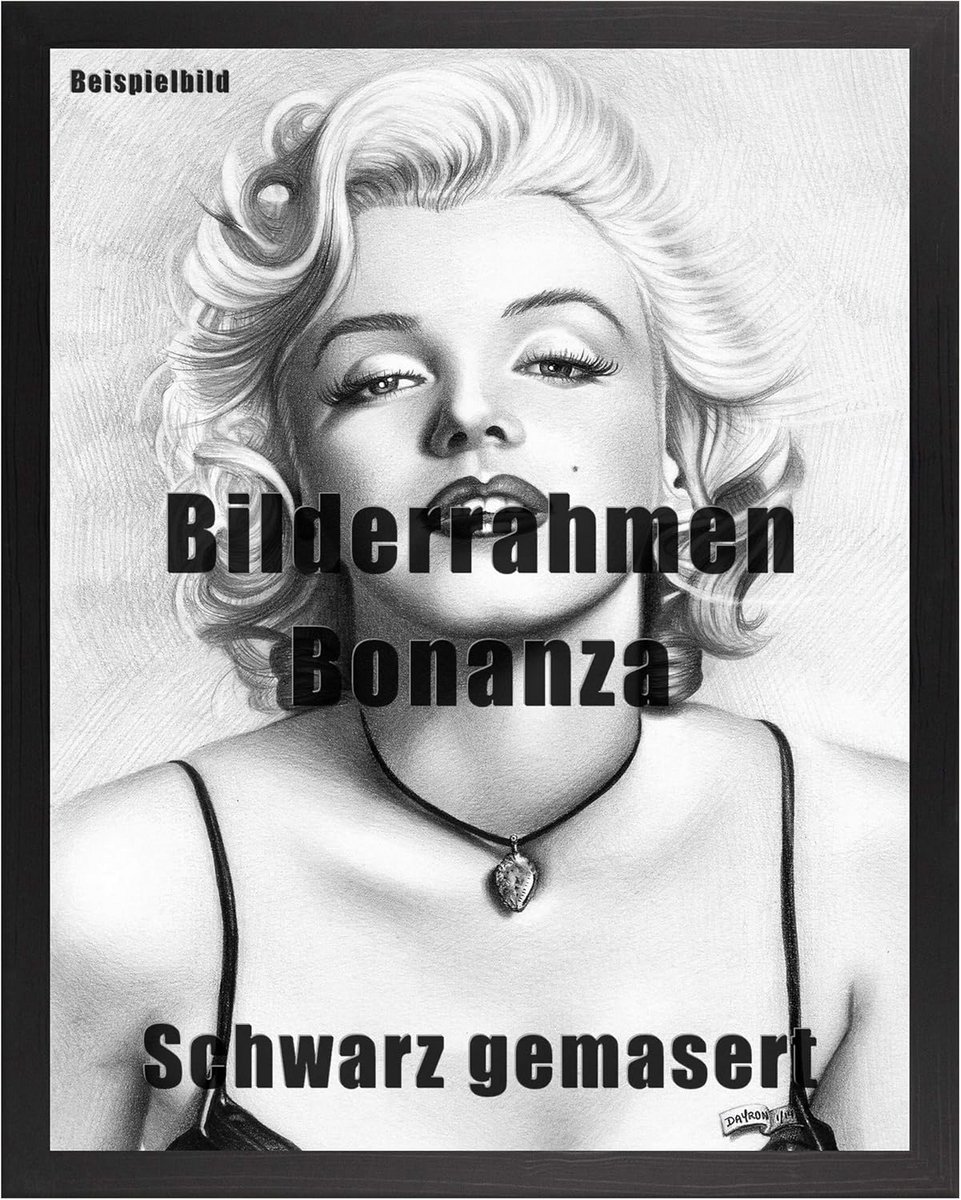 Fotolijst Zwart 80x100 cm met Antireflecterend Acrylglas - Geschikt voor Posters en Foto's