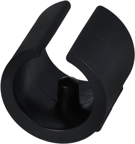 4x Kunststof Klemglijders voor Ronde Buis Stoelframes 24-25,9 mm met Pin — afbeelding 3