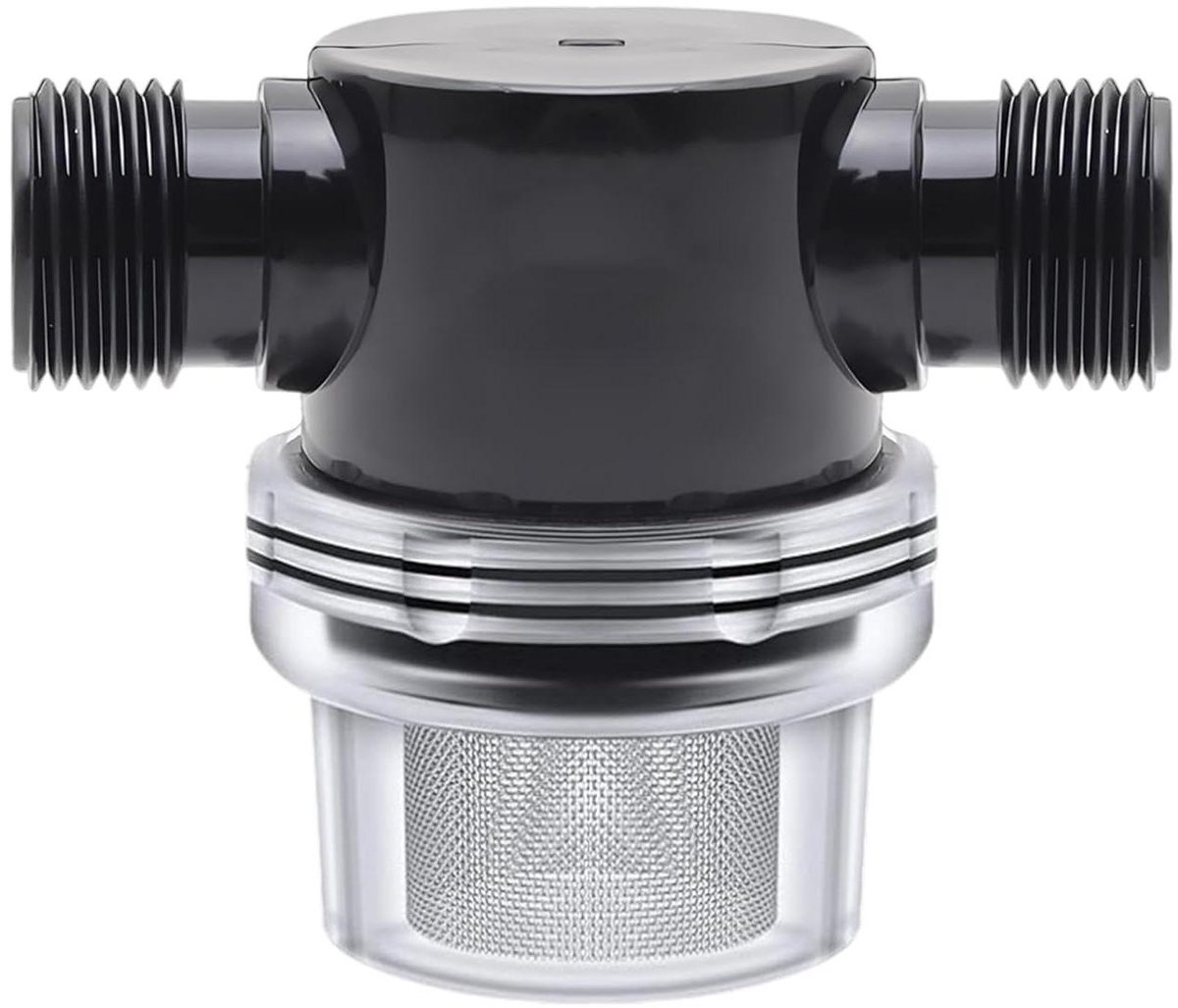 1/2 inch waterfilter met 50 mesh voor thuis en tuin - Inline zeeffilter met filternet