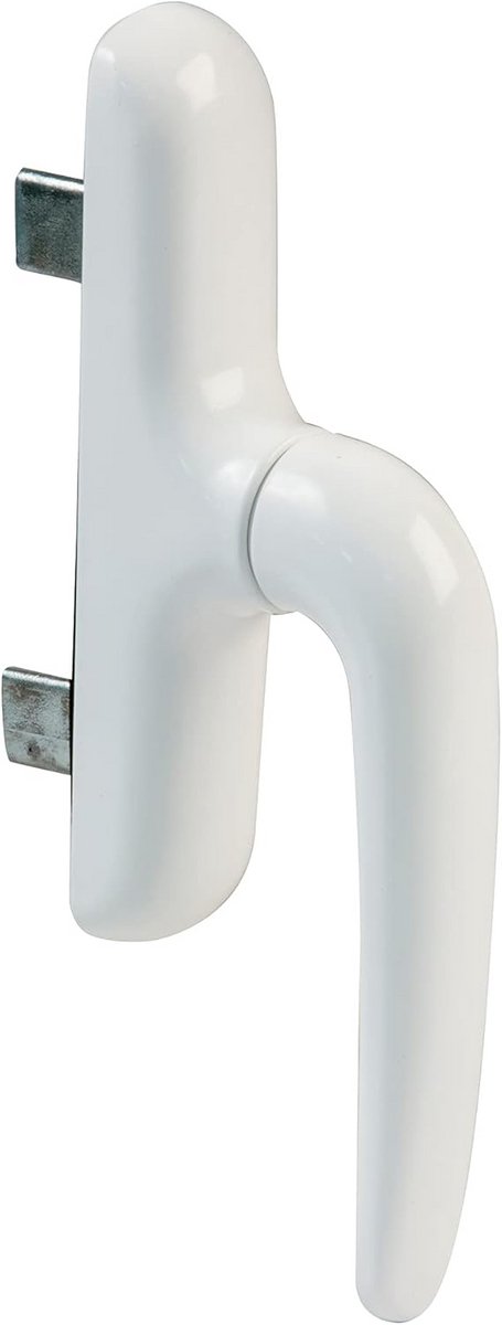 Raamkruk Wit Aluminium met PVC - Geschikt voor Openslaande en Valramen (172x27mm)