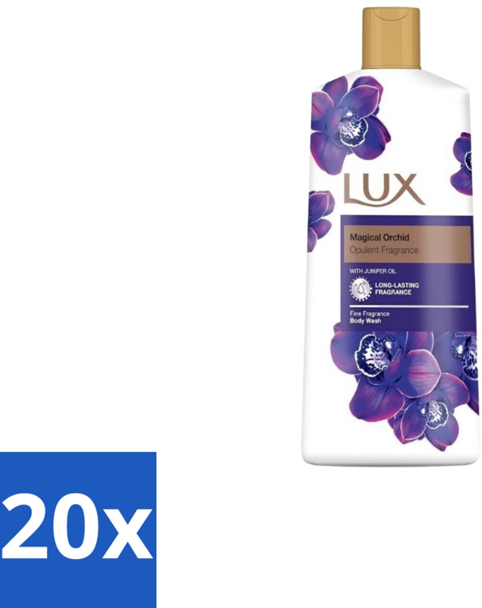 Lux – Body Wash – Magical Orchid & Juniper Oil – 600 ml - Bulkverpakking - 20 stuks