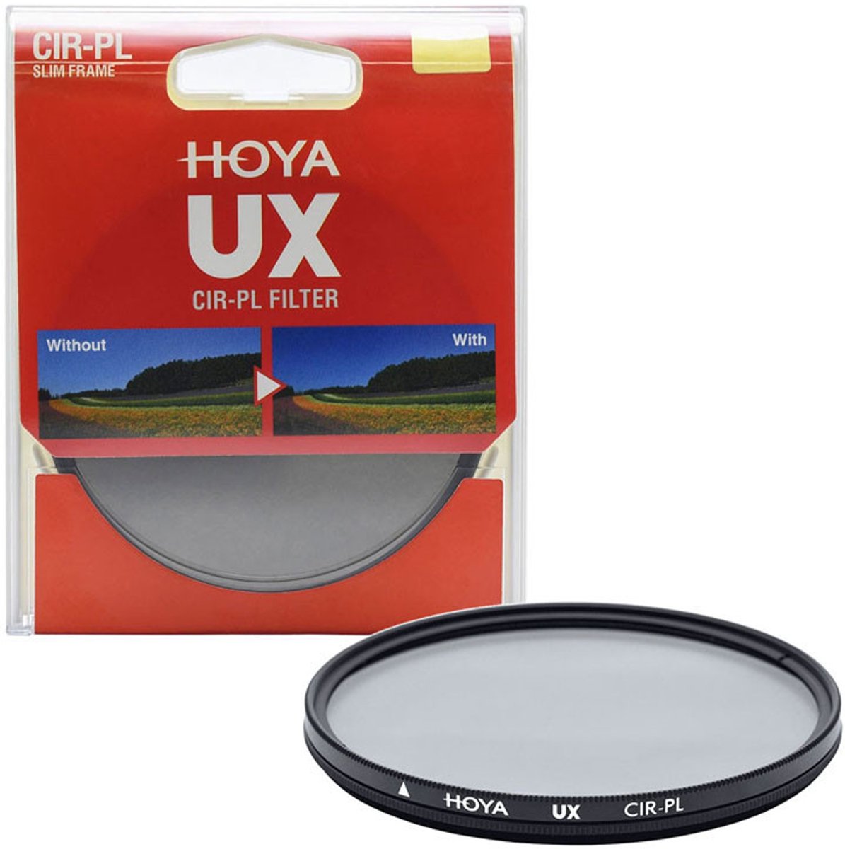 Hoya Polarisatiefilter 37mm UX serie - dunne vatting
