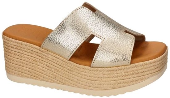 Oh! Mes Sandales - Femme - doré - chaussons & mules - taille 40