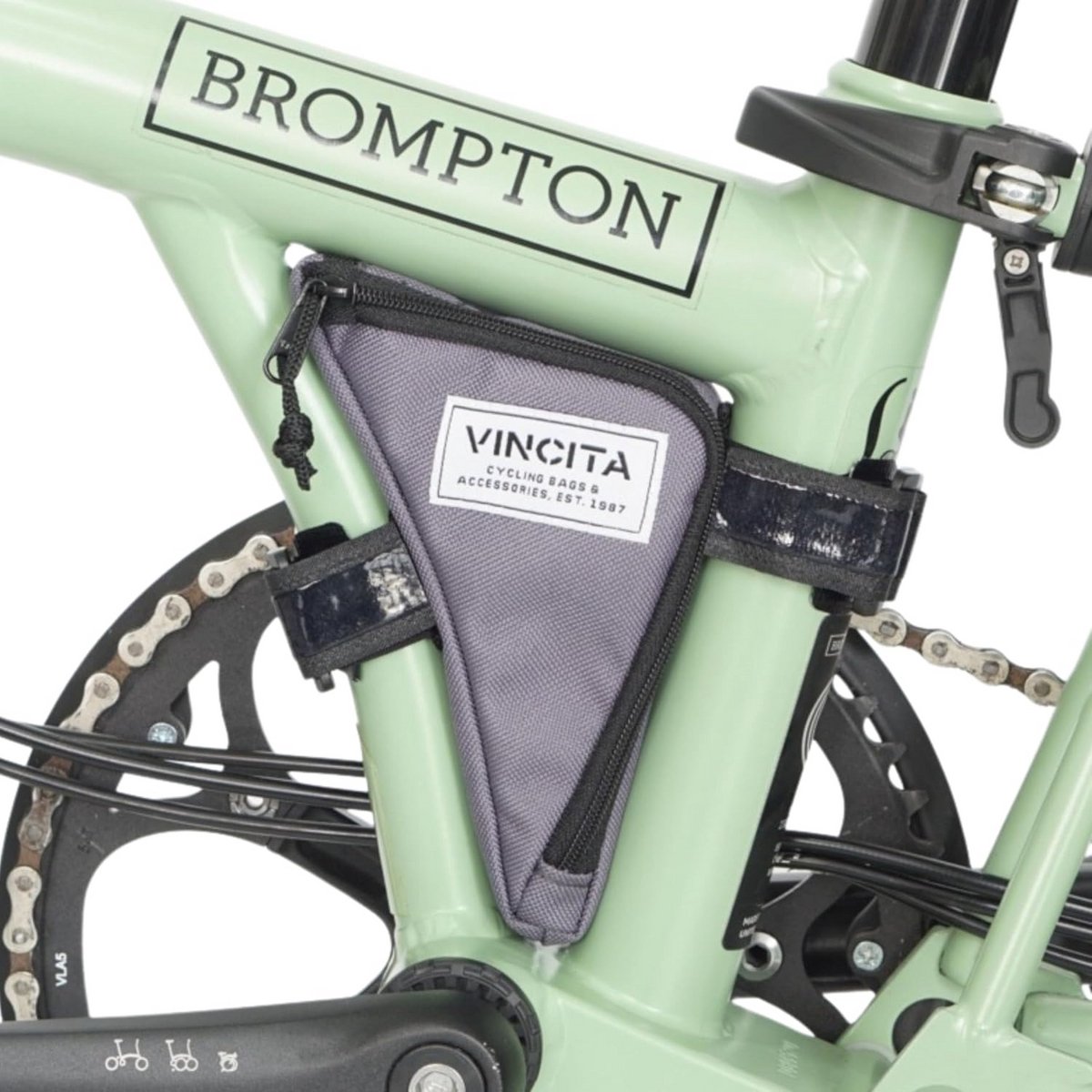 Frame Tas voor Vouwfiets - Waterdichte Opbergtas met Bevestigingssysteem