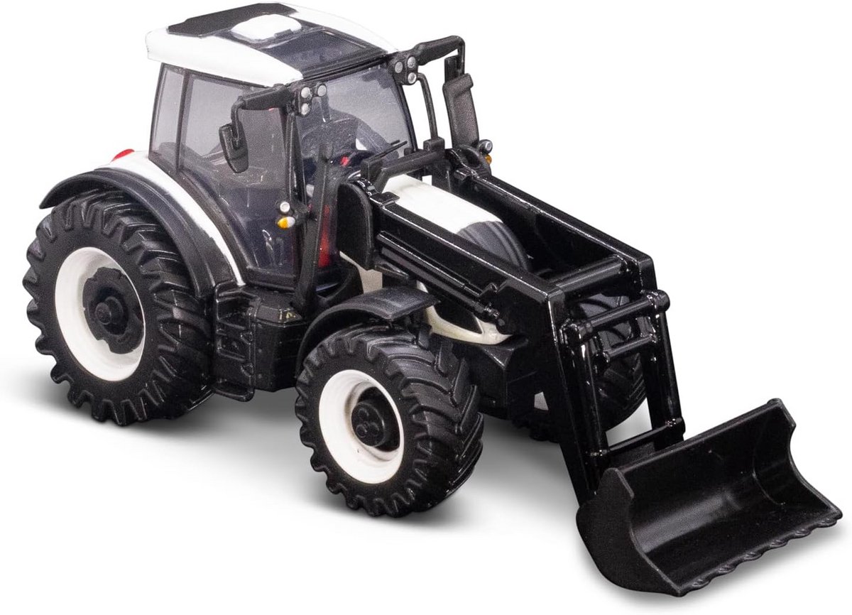 Gedetailleerd Landbouwmodel Traktor met Voorlader - Schaalgrootte