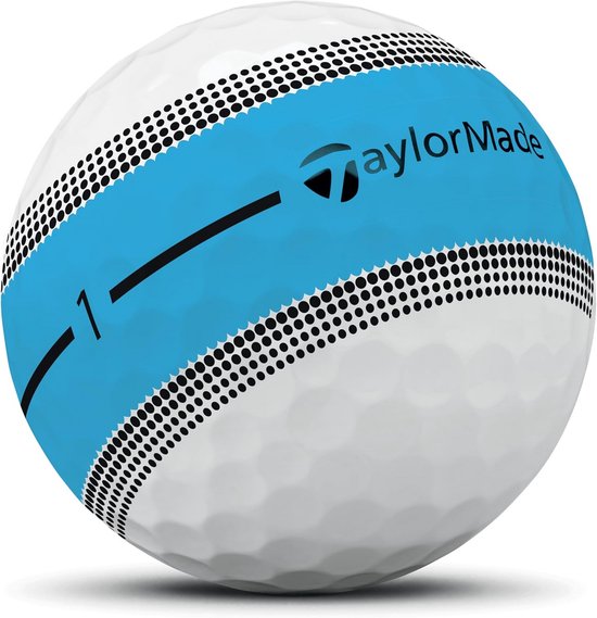 Nieuwe Stabiliserende Golfballen met Stripe-Design voor Betere Prestaties van Merkloos — afbeelding 2