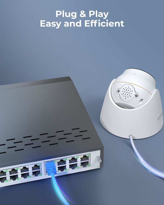 Reolink RLK16-1200D8-A 12MP PoE Beveiligingscamera Systeem, 8 Stuks H.265 12MP Dome Beveiligingscamera's, Persoons-, Voertuig- en Huisdierdetectie, Tweewegcommunicatie, Spotlicht Kleuren Nachtzicht, 16CH NVR met 4TB HDD voor 24/7 opname van Merkloos — afbeelding 2