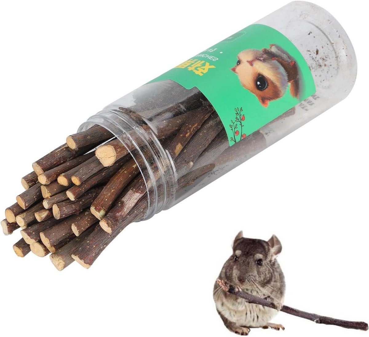 Appelstokken kauwspeelgoed voor knaagdier | Natuurlijk behandeld | Geschikt voor hamster, konijn, cavia | Speelgoed voor kleine dieren Appelstokken kauwspeelgoed voor knaagdier | Natuurlijk behandeld | Geschikt voor hamster, konijn, cavia | Speelgoed voor kleine dieren