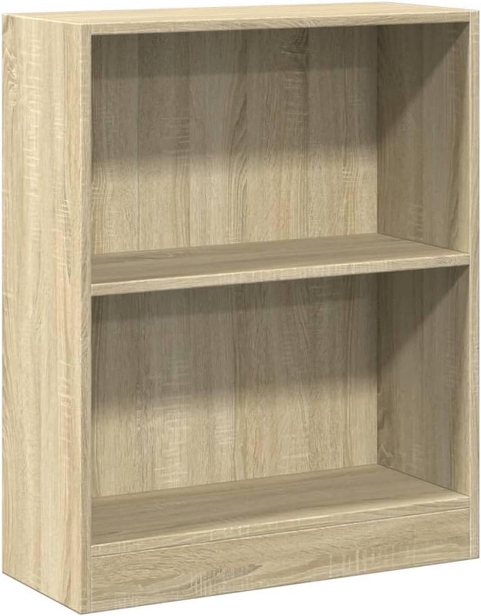 Stijlvolle Boekenkast 60x24x75 cm Sonoma Eiken - Compact en Modern