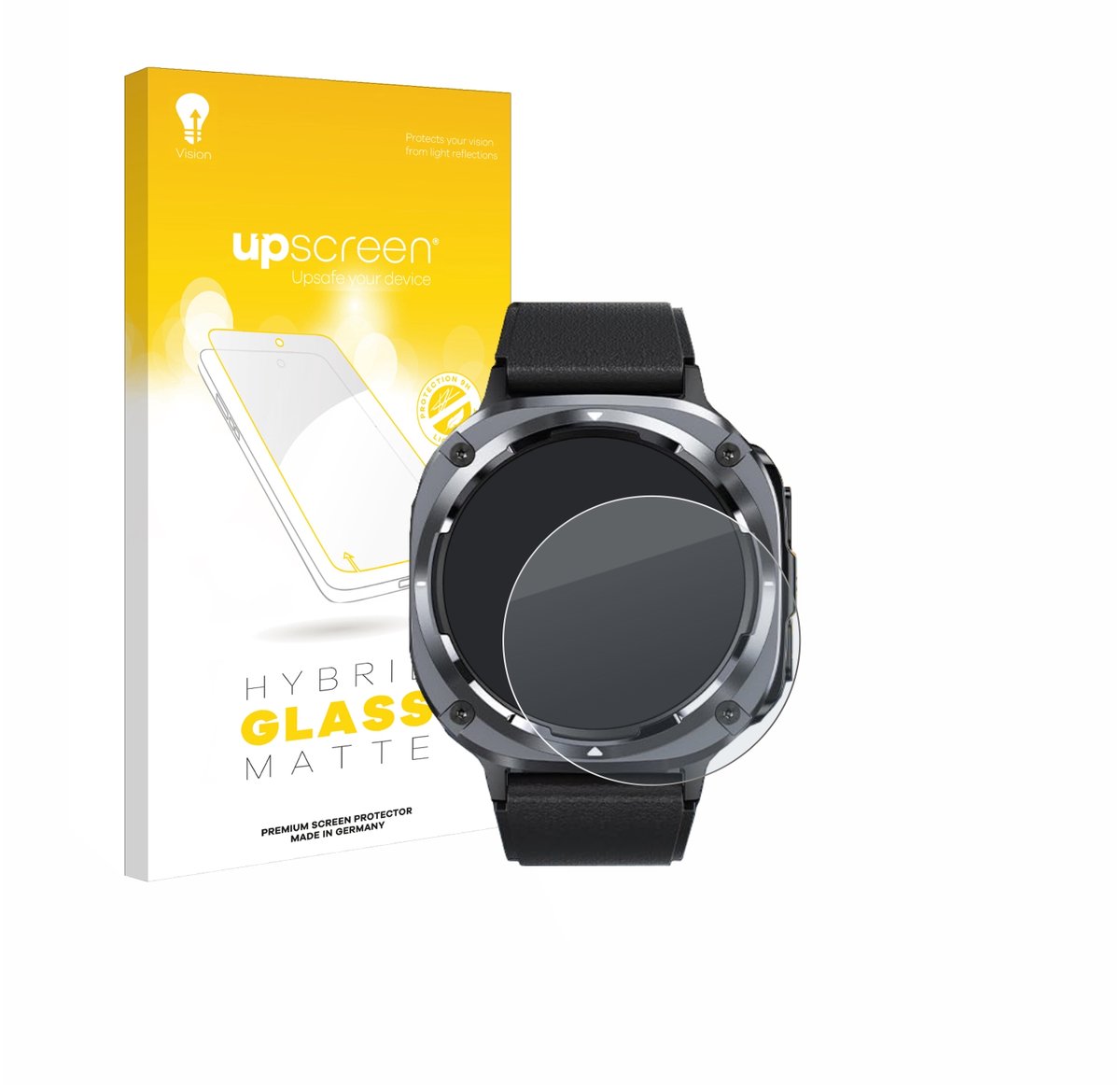 upscreen - Screenprotector voor TIMU S90 1.45" - Folie Beschermfolie Beschermglas matte