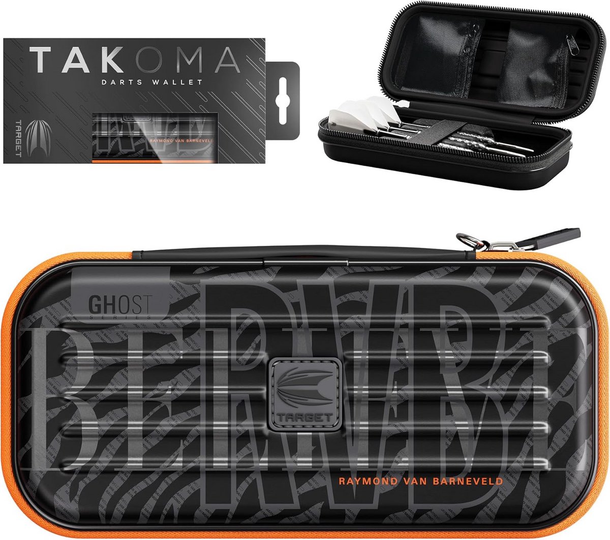 Stevige Dartskoffer voor 3 Volledig Gemonteerde Darts | Hardcase Beschermhoes met Rits