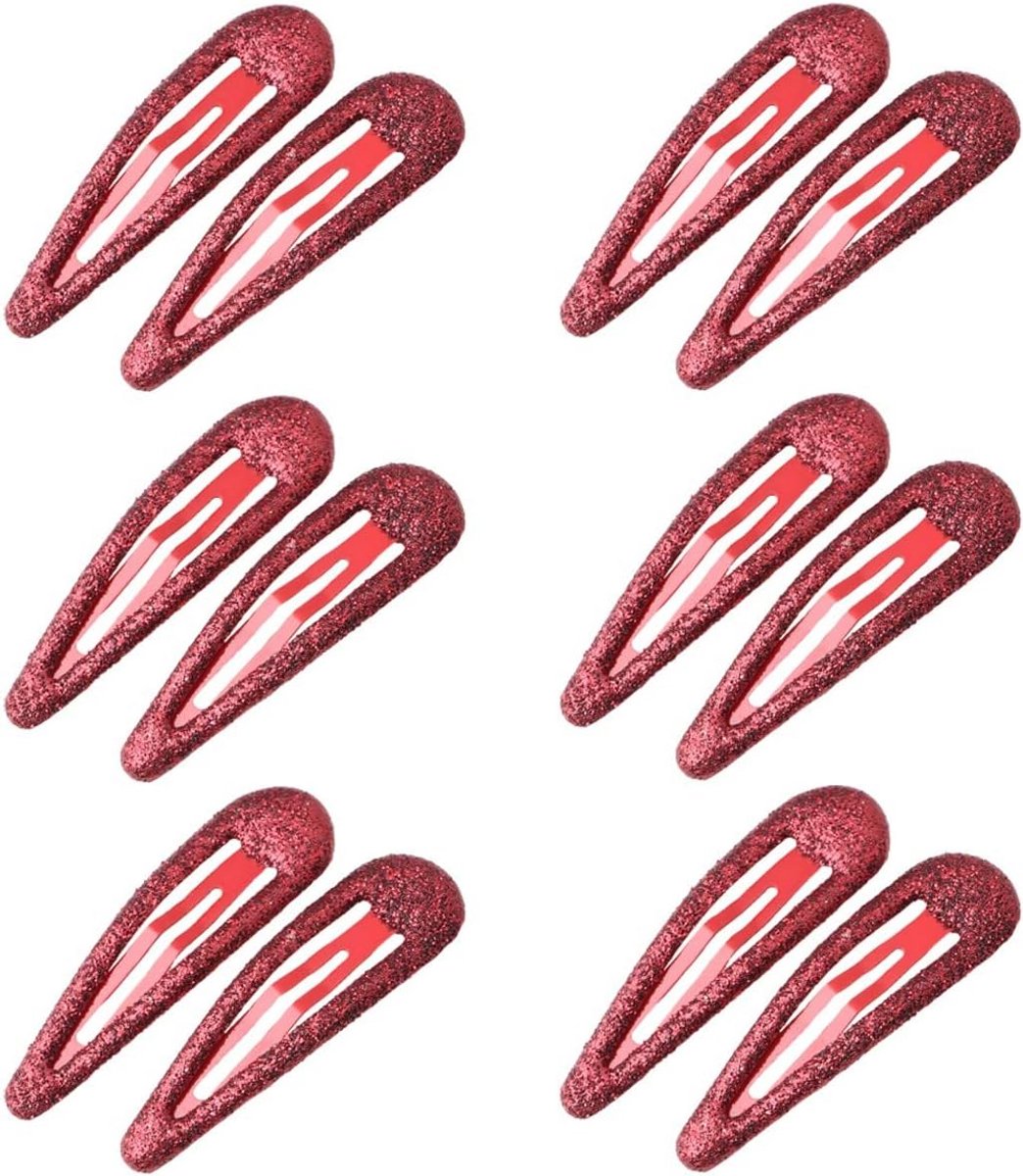 Glitter Haarspeldjes met Kleurrijke Pailletten voor Meisjes en Dames