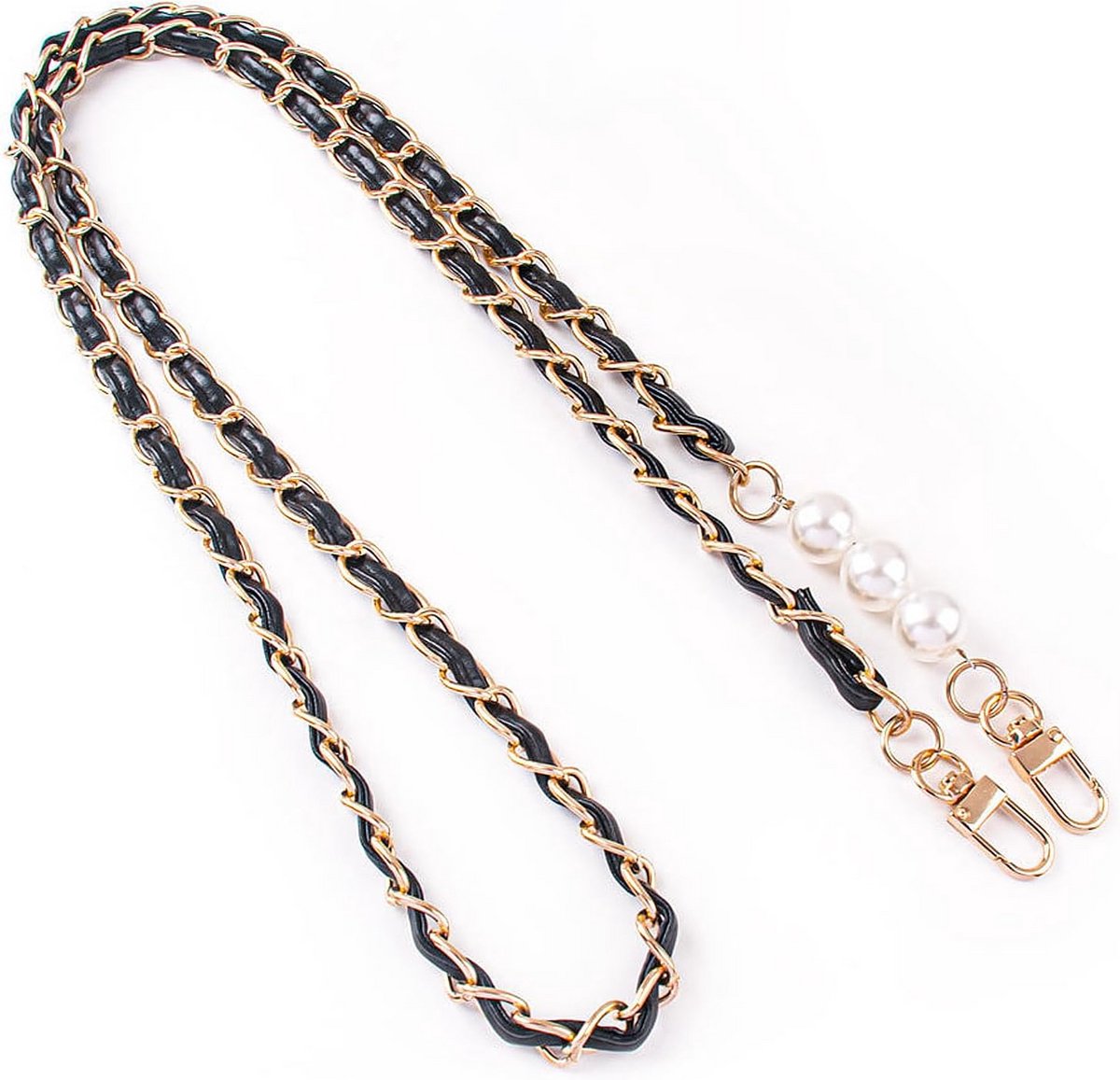 Verstelbare Parelketting voor Handtassen en Portemonnees - Premium Kwaliteit