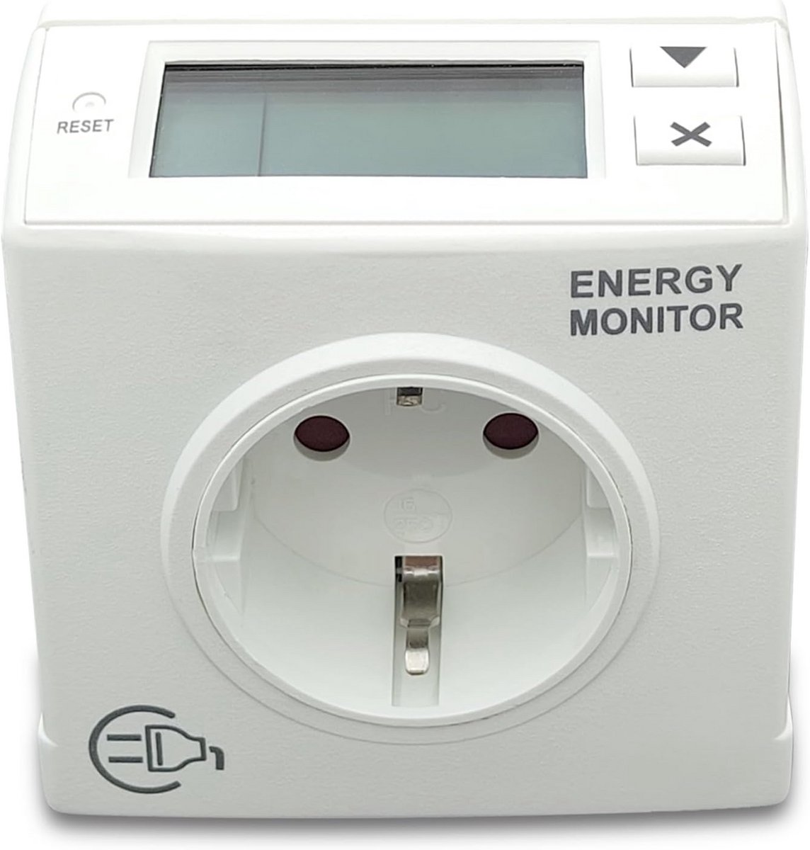 Verbruiksmeter voor Stopcontact Energieverbruik Meter Kostenmeter