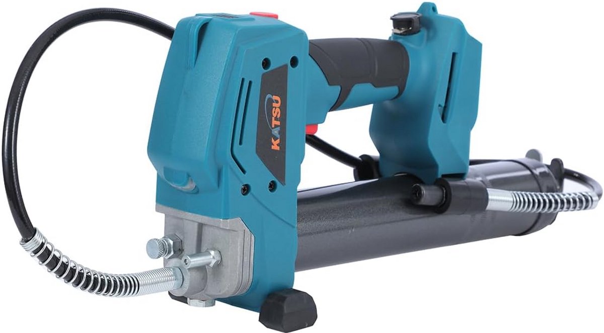 Draadloos Vetpistool 21V voor Voertuigen en Machines - Incl. Opbergkoffer