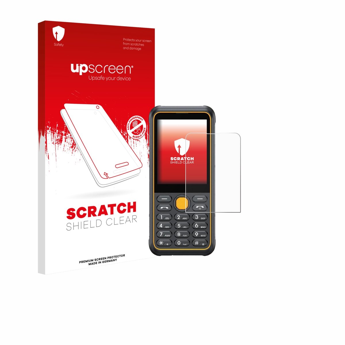 upscreen - Screenprotector voor Ulefone Armor Mini 4 - Folie Beschermfolie transparant