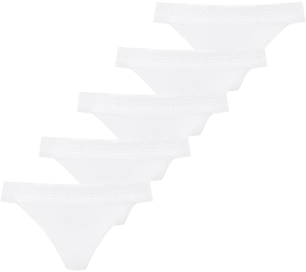 Mey Dames string 5 pack Modal Lace