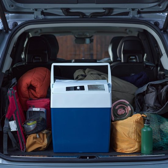 Florixa® Elektrische koelbox 12 en 230 volt - Elektrische koelbox - Koelbox -Blauw - ‎30cm x 41cm x 45cm van Merkloos — afbeelding 2