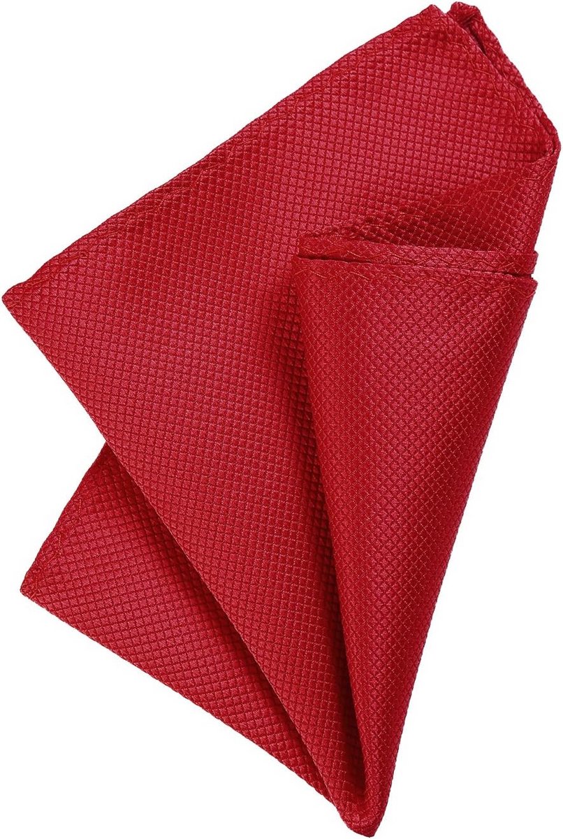 Chique Heren Pochet Vierkant 21x21 cm voor Feesten en Gelegenheden