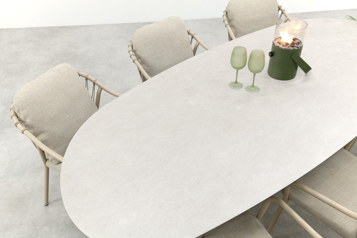 Taste by 4 Seasons Pisa/Denia organische tuinset 240x105 cm
