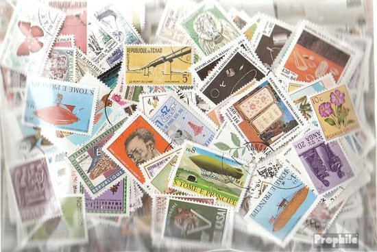 Frankrijk 100 Verschillende Postzegels - Franse Koloniën En Opvolgerstaten - Voor Verzamelaars (Unieke Uitgaven)