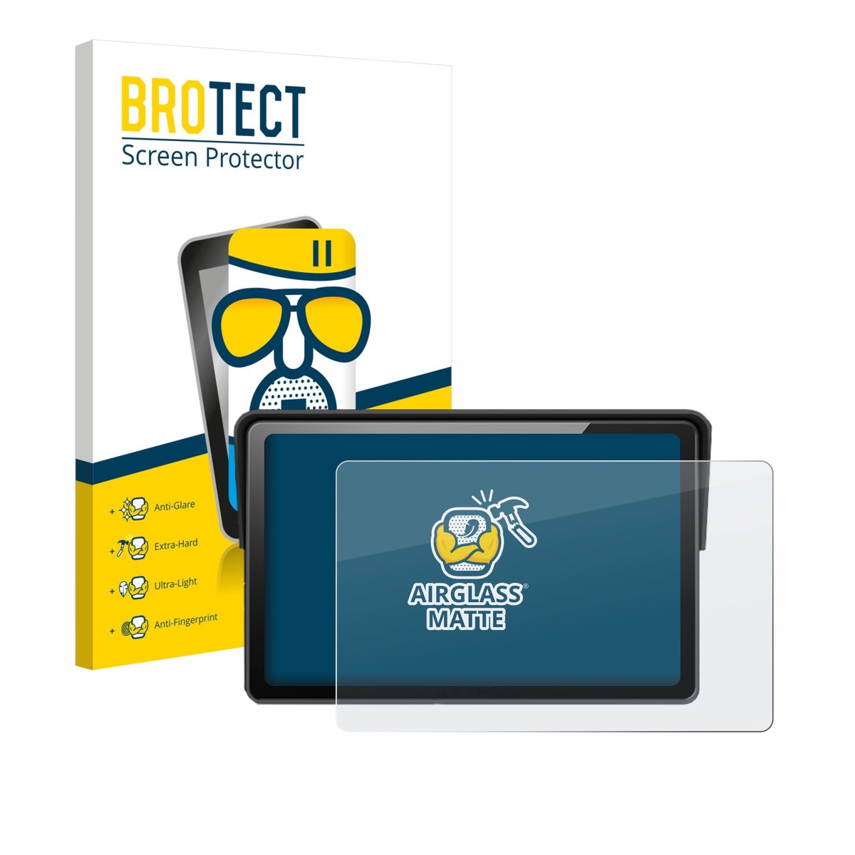 BROTECT - Screenprotector voor Wonsidary W722 7" - Folie Beschermfolie Beschermglas matte