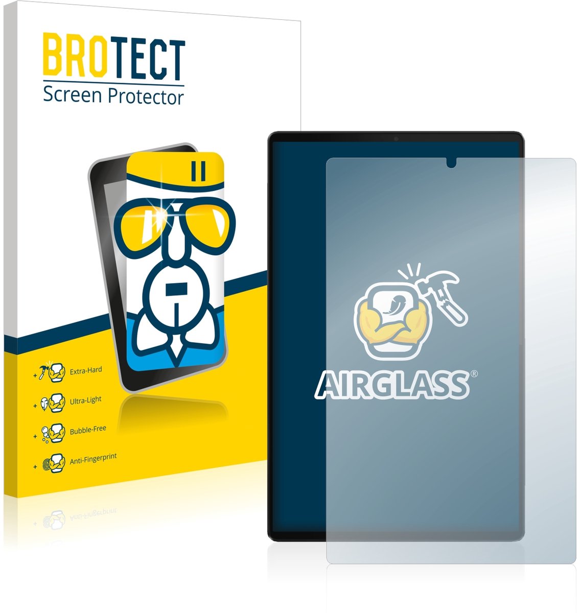 Screenprotector voor Lenovo Tab M10 FHD Plus Beschermglas transparant