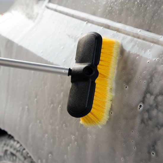 Uitschuifbare Wasborstel Telescoop 80-130 cm voor Auto, Caravan en Boot — afbeelding 2