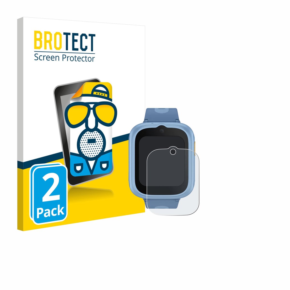 BROTECT - Screenprotector voor TCL Movetime MT48 - Folie Beschermfolie matte 2 Stuks