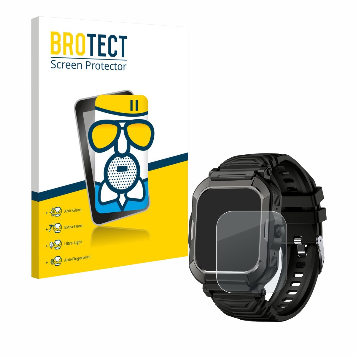 BROTECT - Screenprotector voor Popglory H52 - Folie Beschermfolie Beschermglas matte