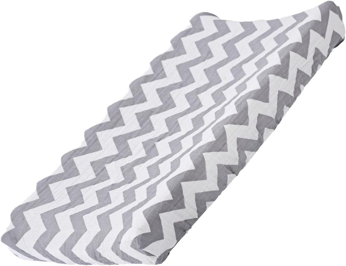 Zachte, Elastische Hoes voor Aankleedkussen en Wiegmatras 70x40 cm
