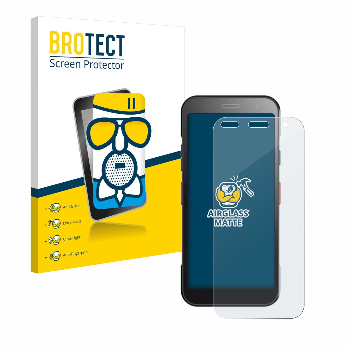 BROTECT - Screenprotector voor Honeywell CT32 - Folie Beschermfolie Beschermglas matte