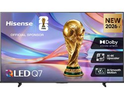 Hisense 65Q7S 165,1 cm (65") 4K Ultra HD Smart TV Wifi Zwart