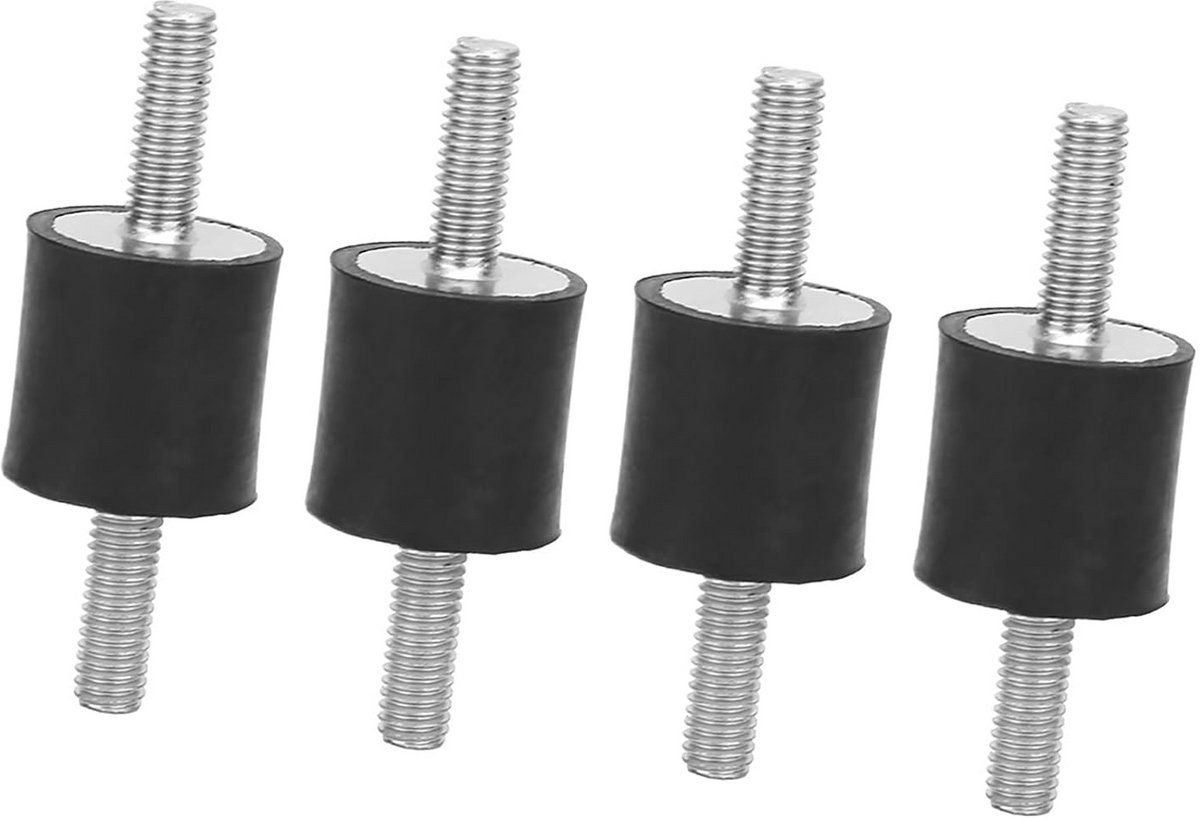 4x Trillingsdempers Blokken met Schroefdraad voor Machines en Motoren