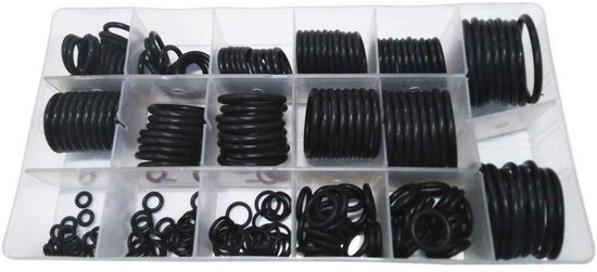 Pakker Ringen Rubber O Ringen Set - 222 stuks - 17 Maten - Elektrische Pakking O ...