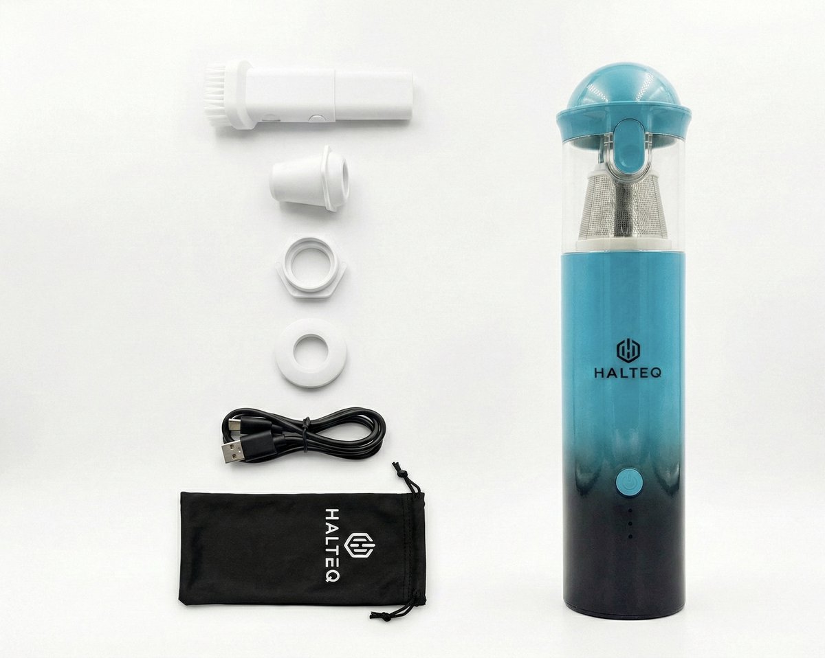 Halteq EL01 Kruimeldief & Luchtcompressor 16.000PA Draadloos - Halteq - €49,00