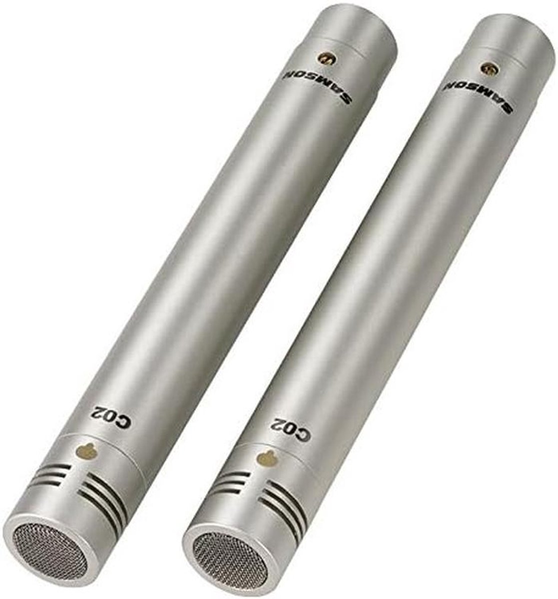 2x Condensator Microfoon Potlood Stijl Supercardioïde Set voor Studio en Live Gebruik