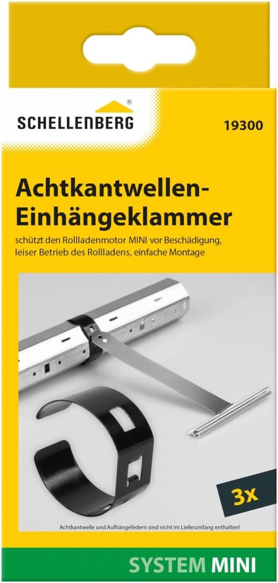 Rolluik Ophangklem Set - Mini Klemmen - Motor Bescherming - Voorkomt Krassen - SW40 Compatibel - Zwart