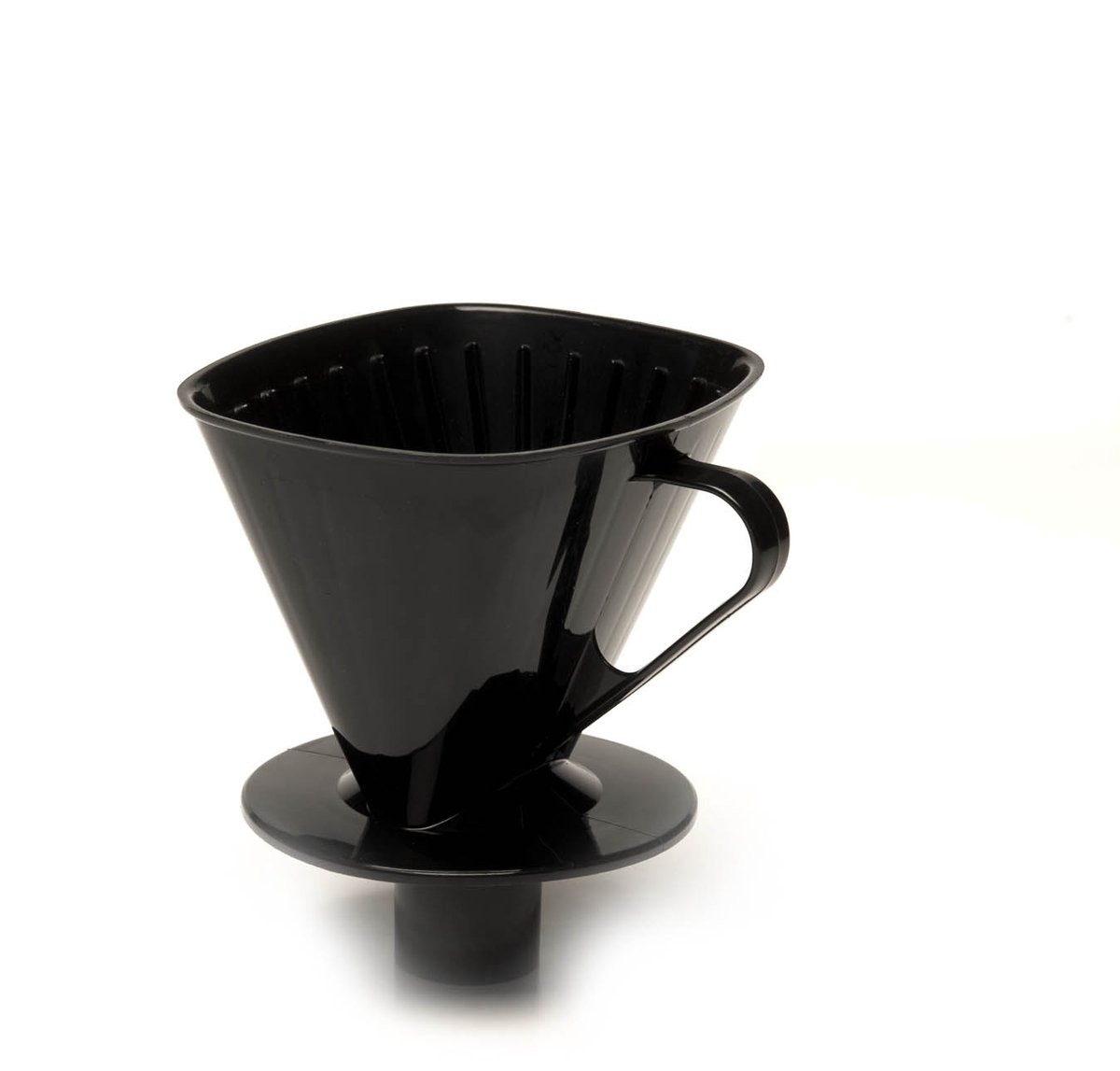 DBP - Koffiefilterhouder - Zwart met Tuit