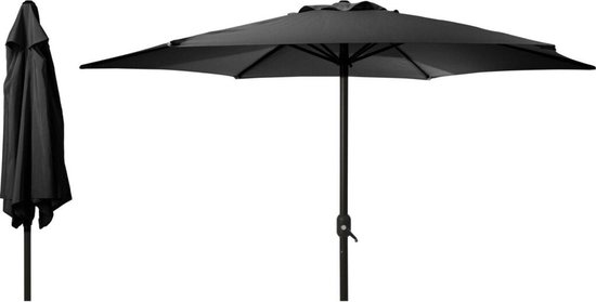 Progarden Parasol 300 Cm Donkergrijs