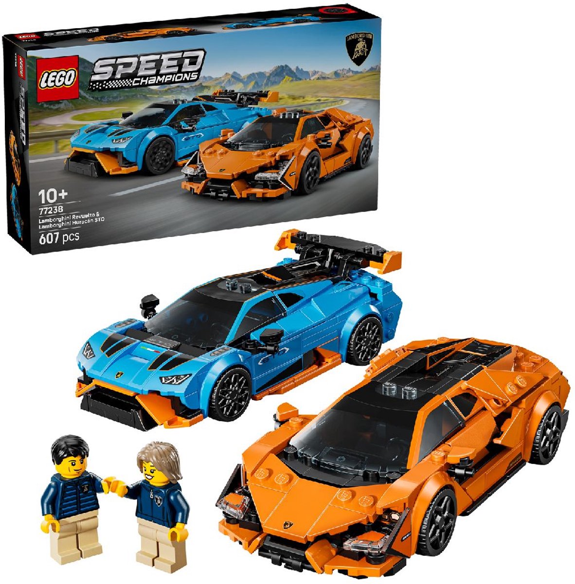 LEGO® Speed Champions Lamborghini Revuelto en Huracán STO - 77238 — afbeelding 7
