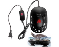 Aquarium Verwarmer - Regelbare Thermostaat - Vis Welzijn - Digitaal LED Display - 50-120 Liter